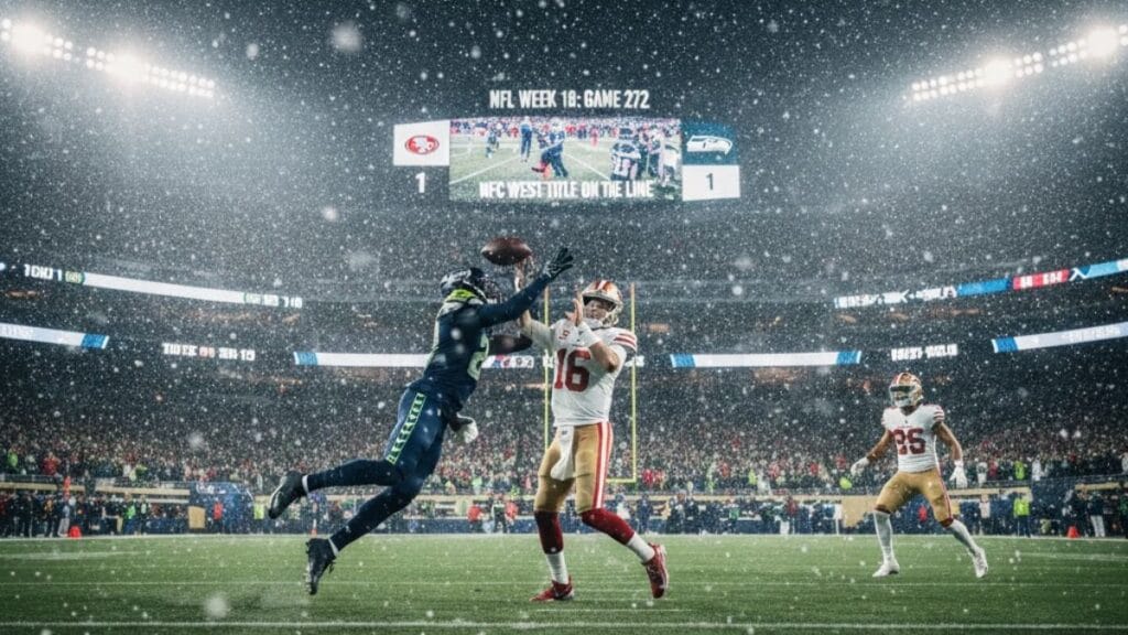 The Seahawks Vs. 49ers Matchup Is A Game 272 Scenario—essentially A Play In Game For The No. 1 Seed; The Winner Skips The Wild Card Round, While The Loser Likely Plays On The Road In The Divisiona