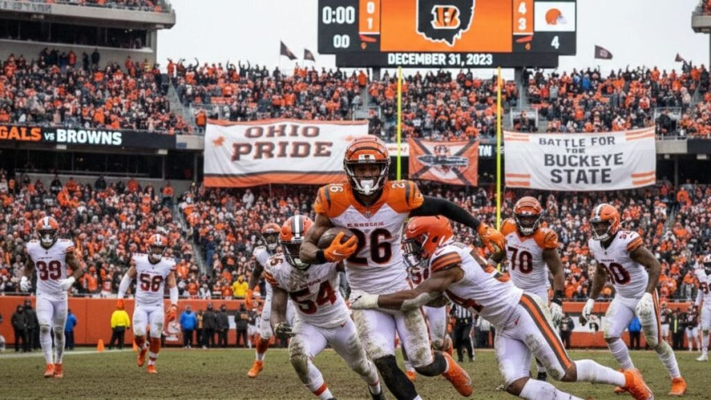 While Saturday Decides Champions, Sunday's Bengals Browns Clash Highlights The Other Side Of Week 18 A Gritty Fight For State Pride Between Two Teams Looking To Turn The Page To 2026