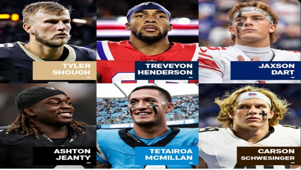 2025 nfl rookie of the year finalists revealed