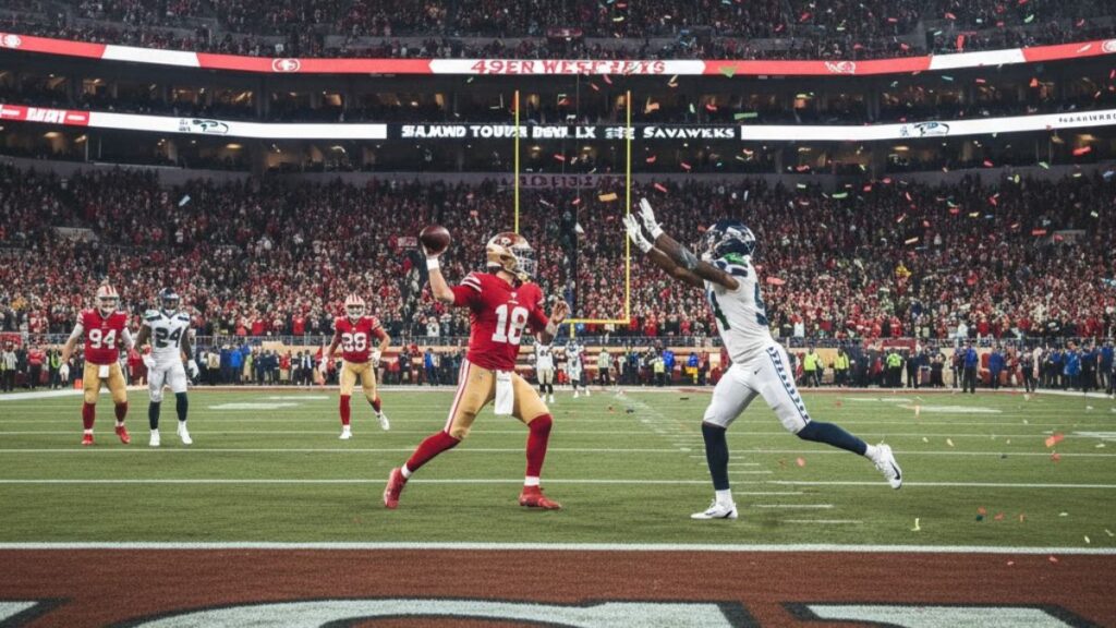 49ers enter week 18 - Image generated by AI for representational purposes.