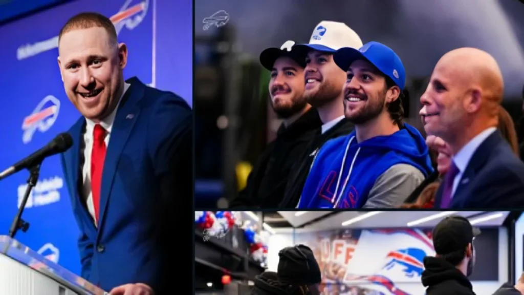 bills head coach joe brady i love you guys in emotional intro