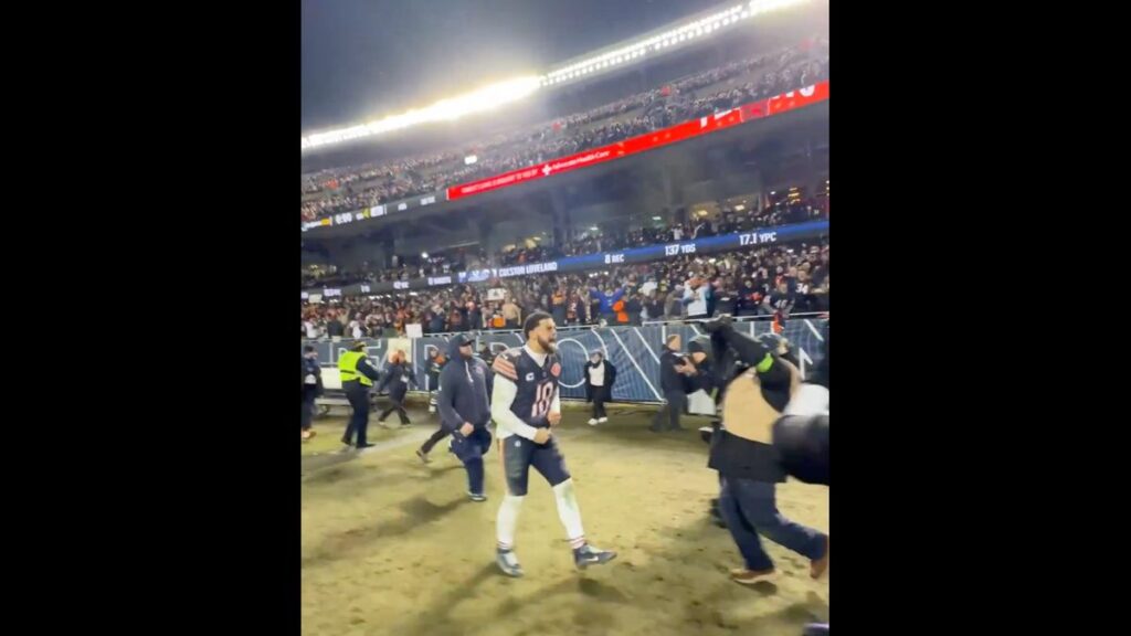 caleb williams is fired up