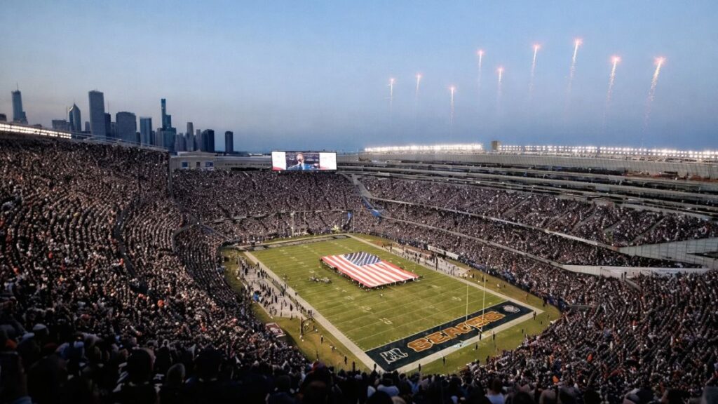 chicago bears game at soldier field