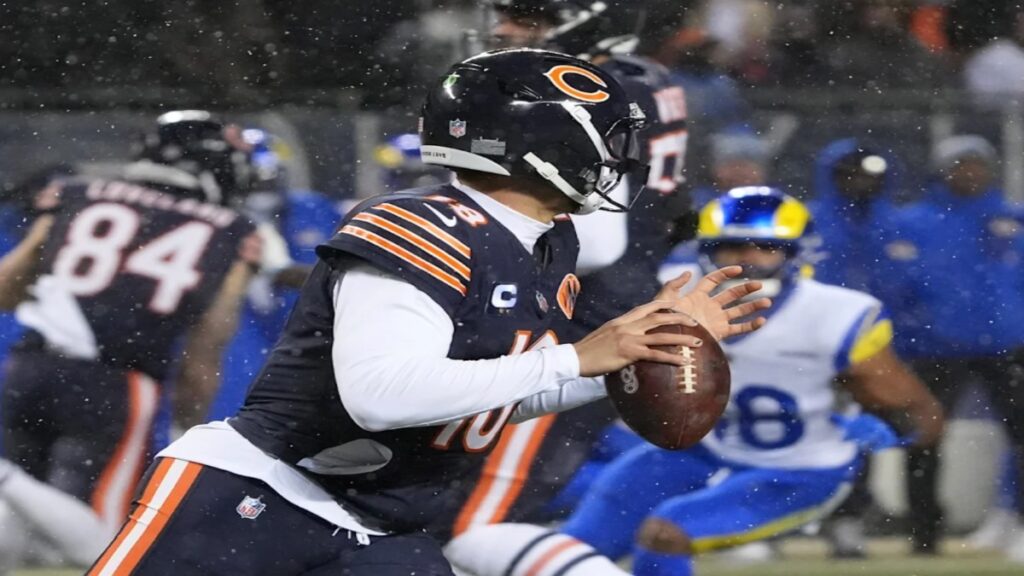 cole kmet to force overtime vs. the rams