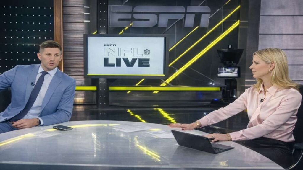 espn nfl live broadcast moment