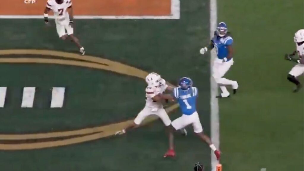 interference penalty on miami