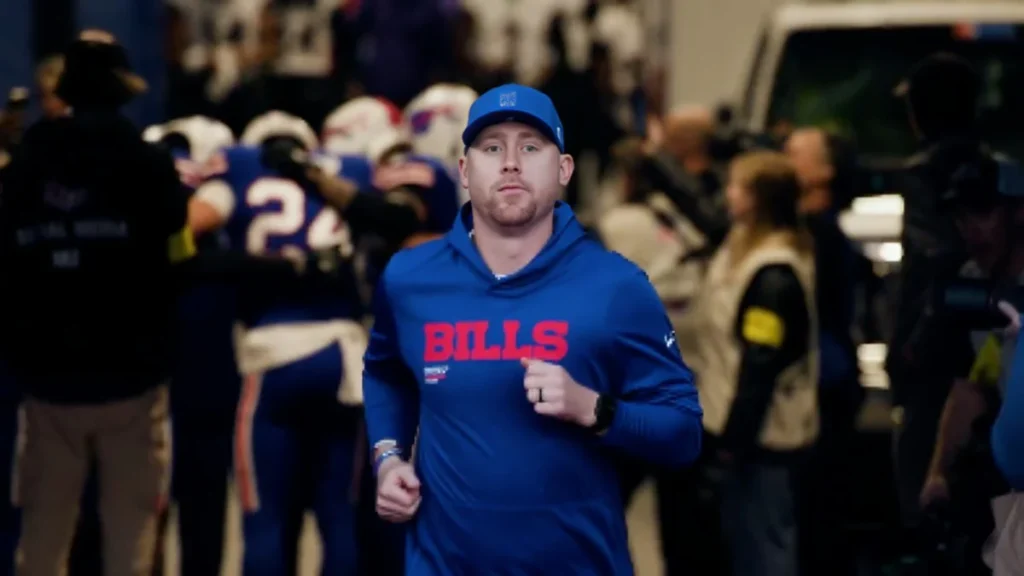 joe brady hired as buffalo bills head coach- new era begins