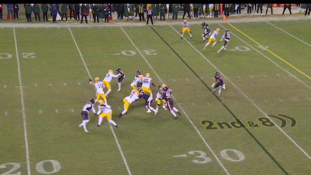 romeo doubs with one hand