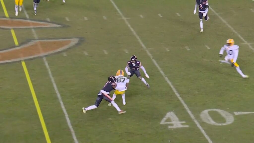 romeo doubs secures it for another first down