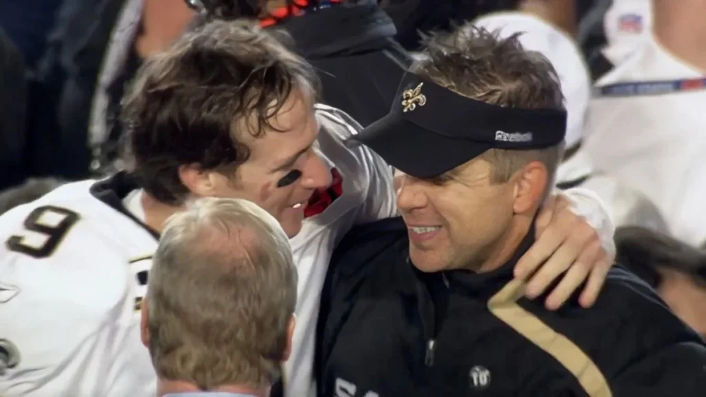 saints legacy- drew brees & sean payton mic'd up special