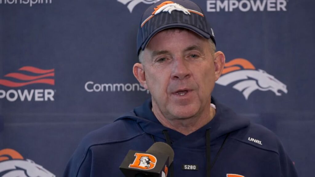 speaking at the press conference bills vs. broncos