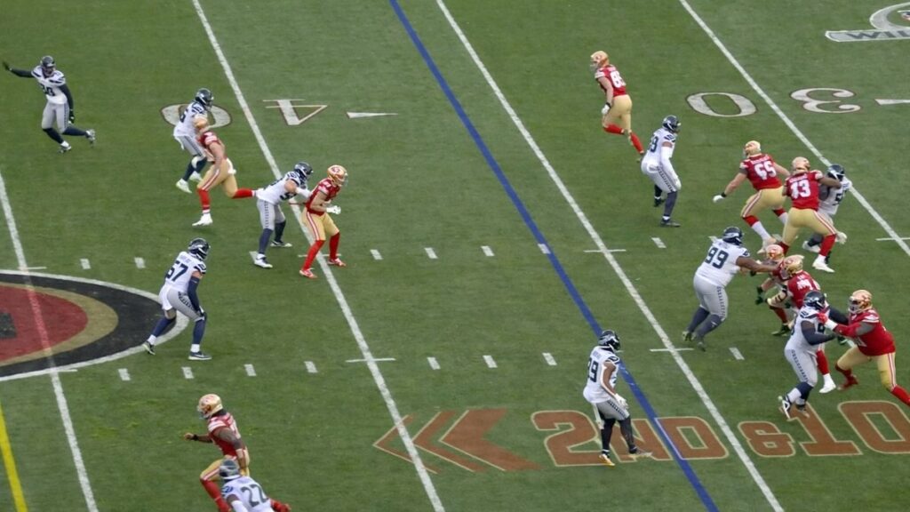 strategic play seahawks vs 49ers