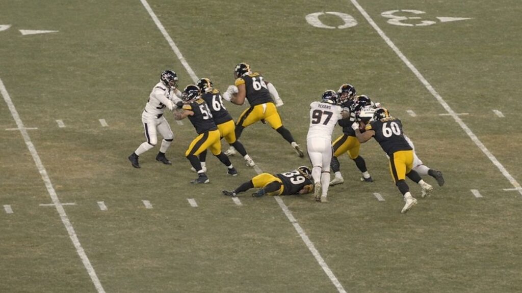 wild card demolition of the pittsburgh steelers