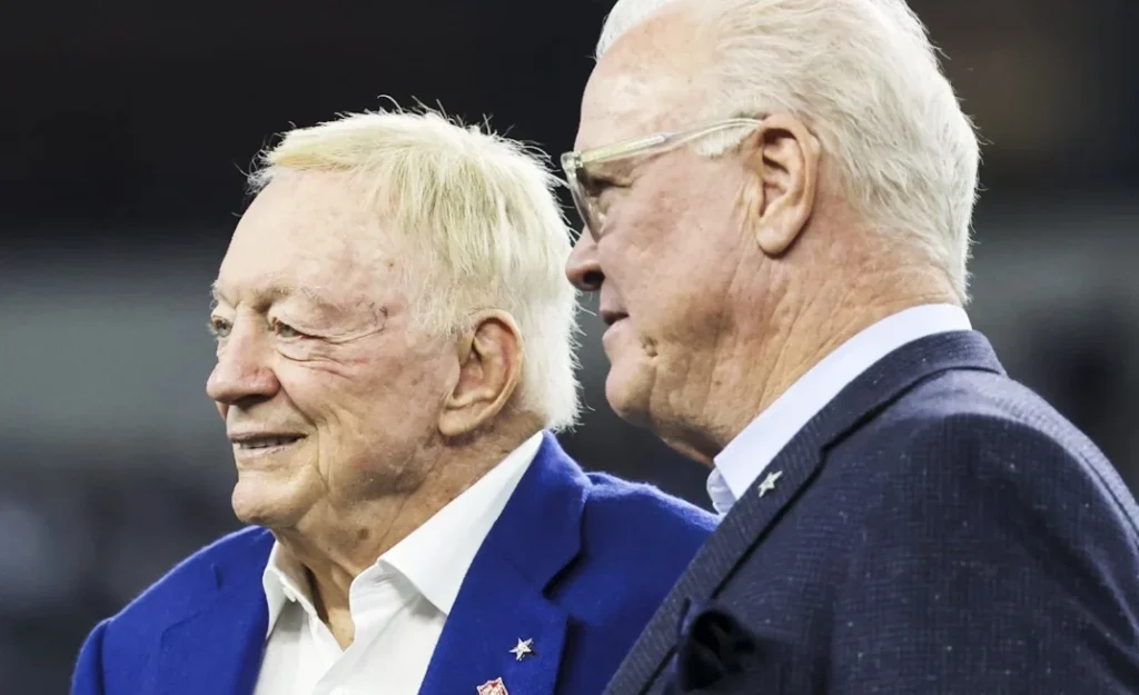 dallas cowboys co-owners jerry jones and stephen jones
