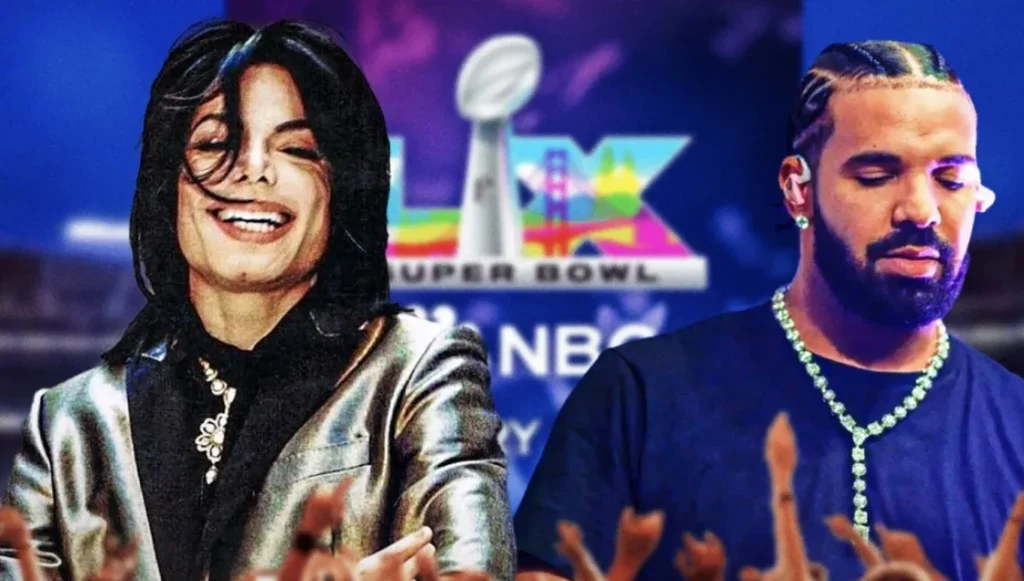 drake lead nfl player poll for super bowl halftime