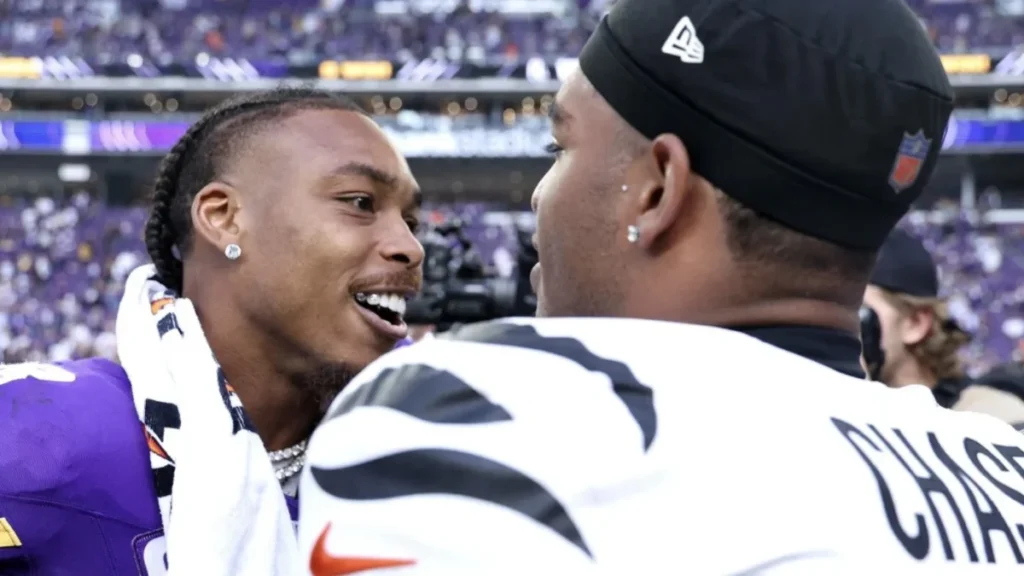 ja'marr chase shuts down joe burrow