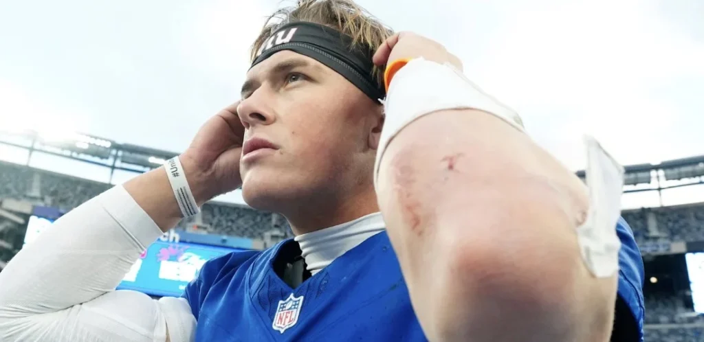 new york giants quarterback jaxson dart