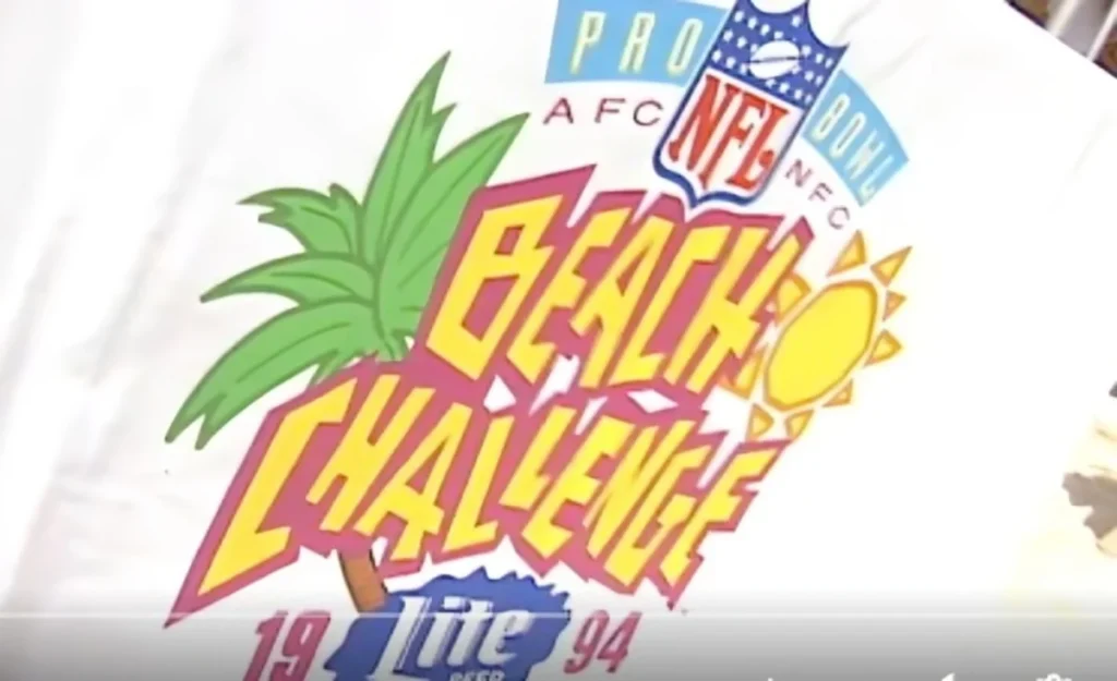 the nfl's throwback tweet highlights the gritty beach challenge era of the pro bowl, contrasting sharply with tuesday's high-tech