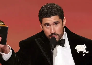 support for super bowl halftime performer bad bunny, telling reporters at a press conference
